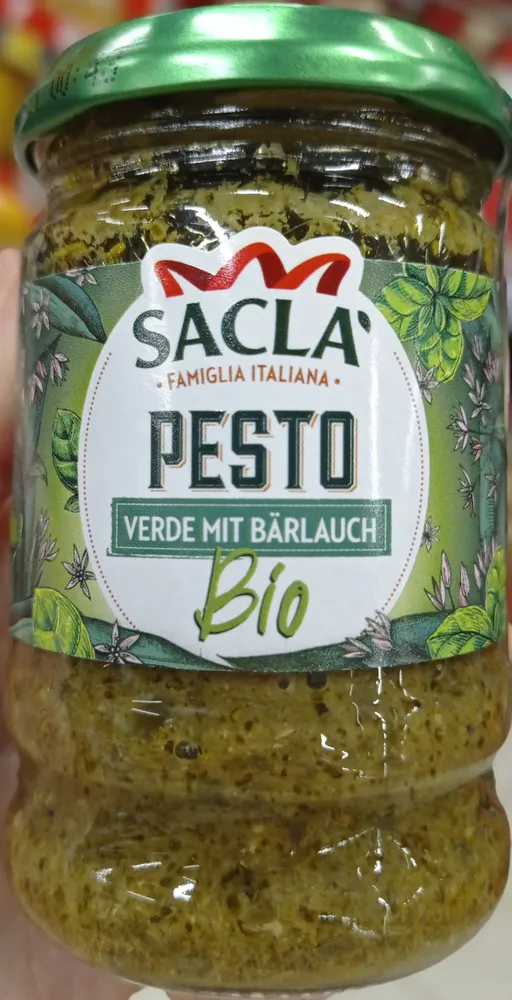 Pesto verde mit Bärlauch Bio