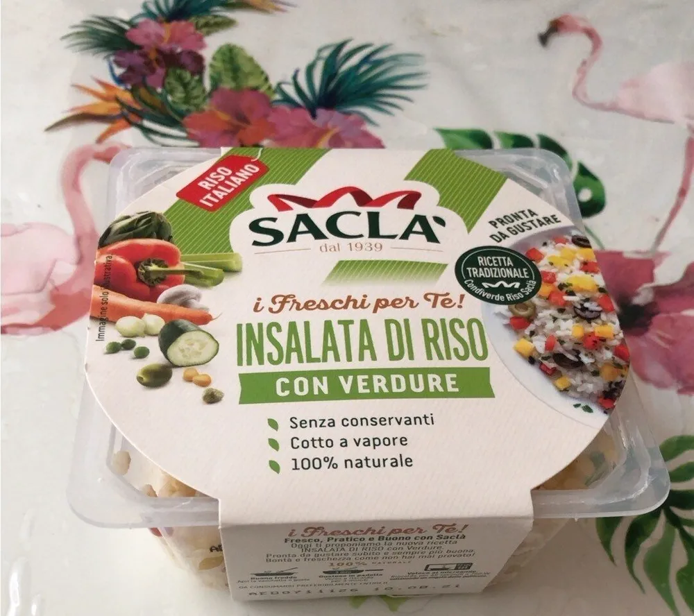 I freschi per te! Insalata di riso con verdure
