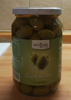 Olive verdi intere in salamoia