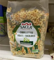 Coquillettes rigate tricolores