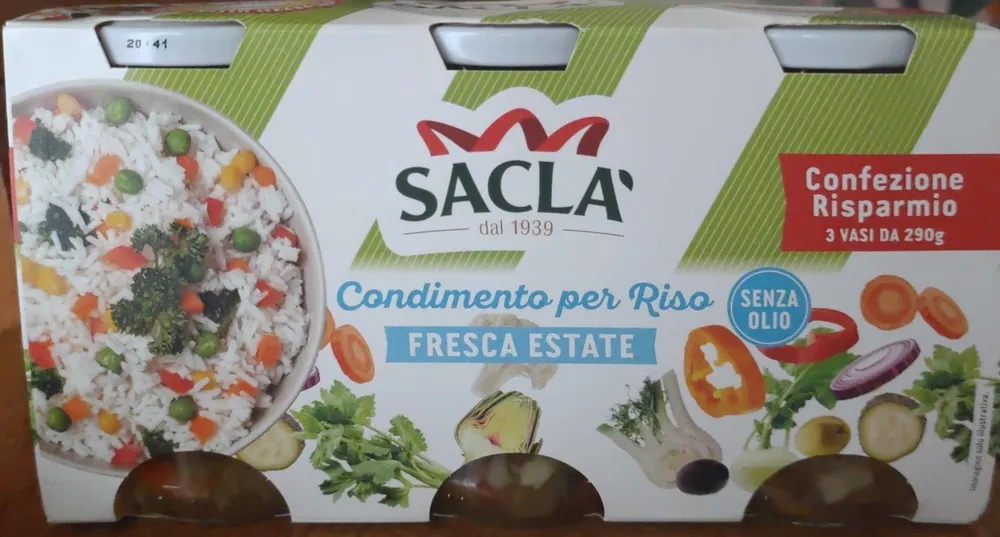 Saclà condimento per riso