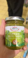 Vegan green pesto sauce