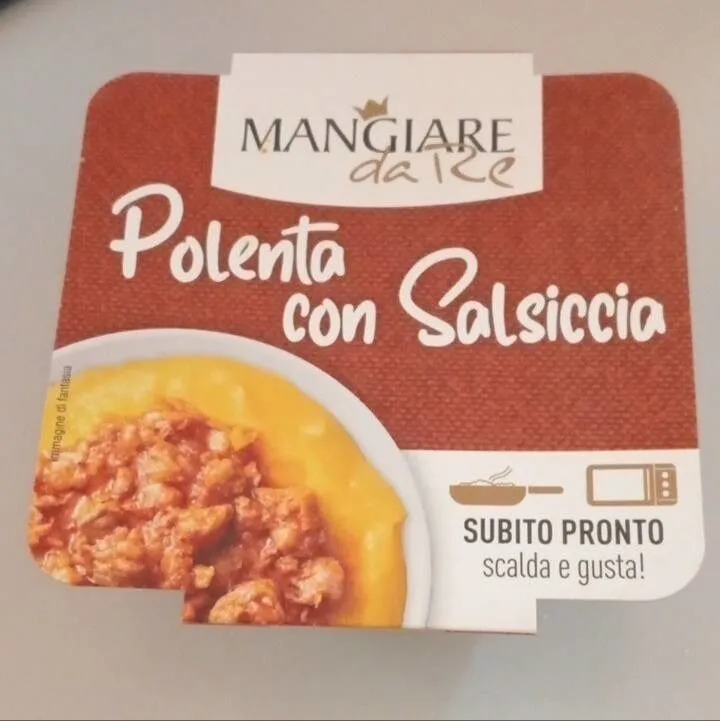 Polenta con salsiccia