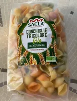 Conchiglie tricolore