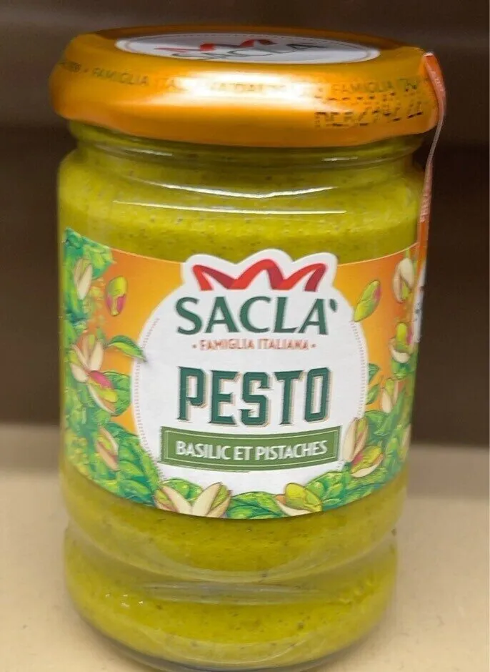 Pesto basilic et pistaches