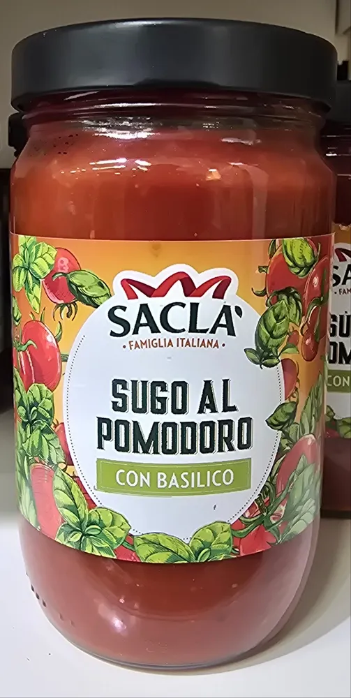 Sugo al pomodoro con basilico