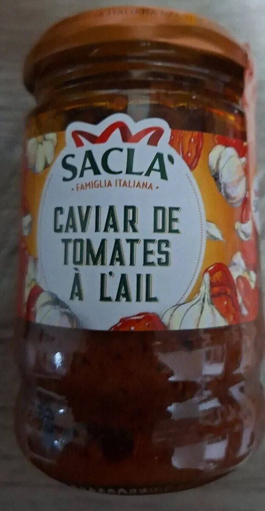 Caviar de tomates à l'ail