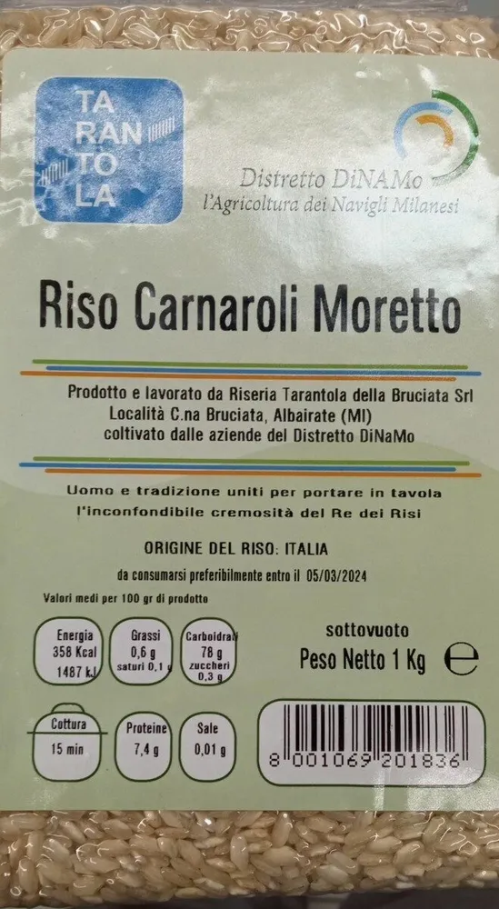 Riso Carnaroli Moretto