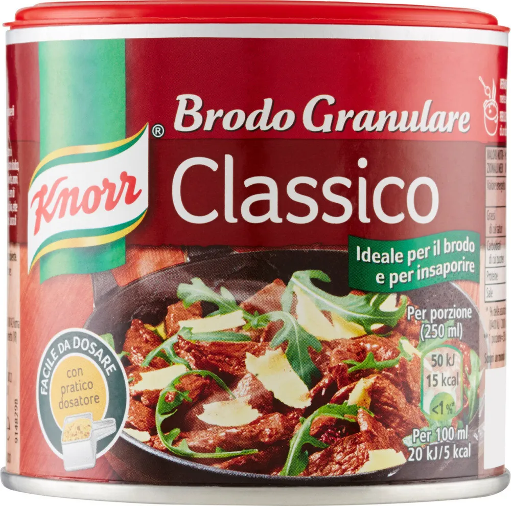 Brodo granulare classico