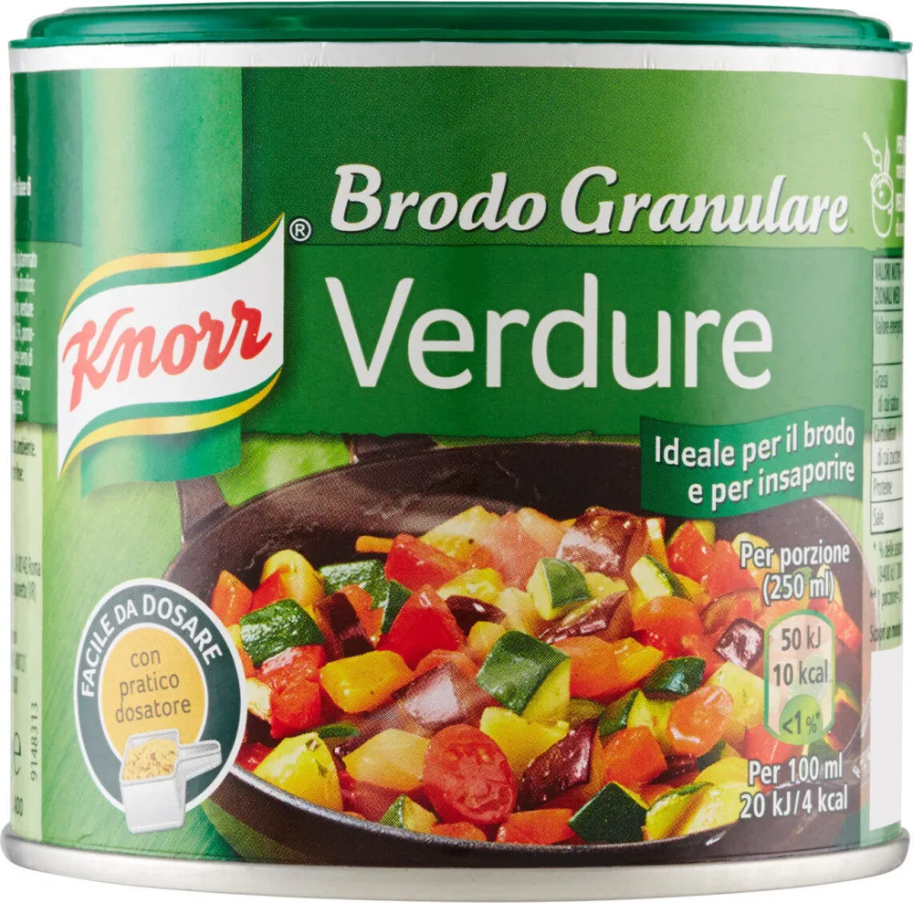 Brodo granulare verdure