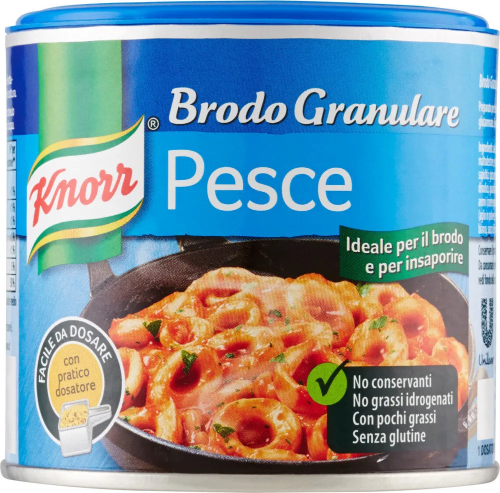Brodo granulare pesce