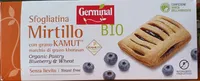 Sfogliatine mirtillo con kamut senza lievito