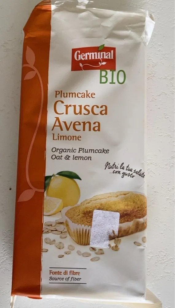 Plumcake crusca avena lemone