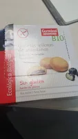 Galletas rellenas de arándanos