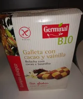 Galleta con cacao y vainilla
