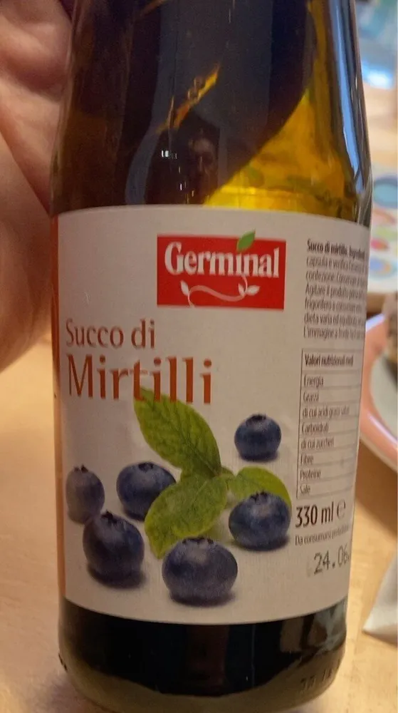 Succo di Mirtilli