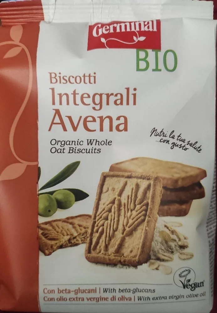 Biscotti integrali avena