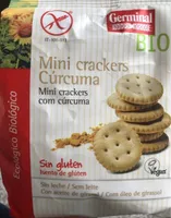 Mini crackers Curcuma