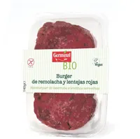 Bio burguer de remolacha y lentejas rojas ecológica