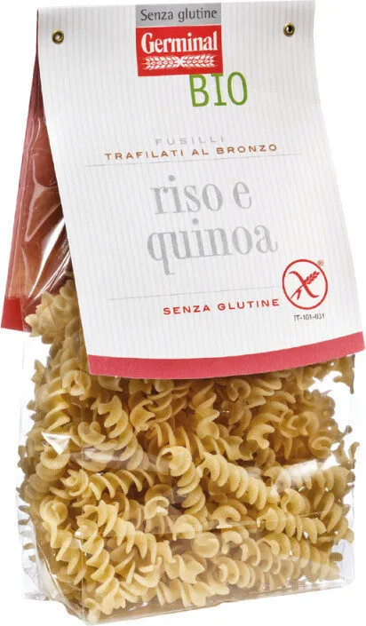 Fusilli senza glutine germinal riso e quinoa bio