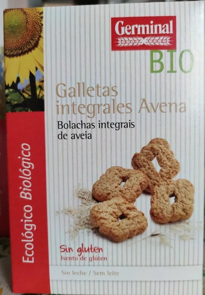 Galletas integrales de avena