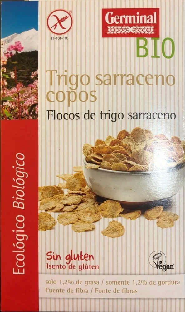 Copos de trigo sarraceno