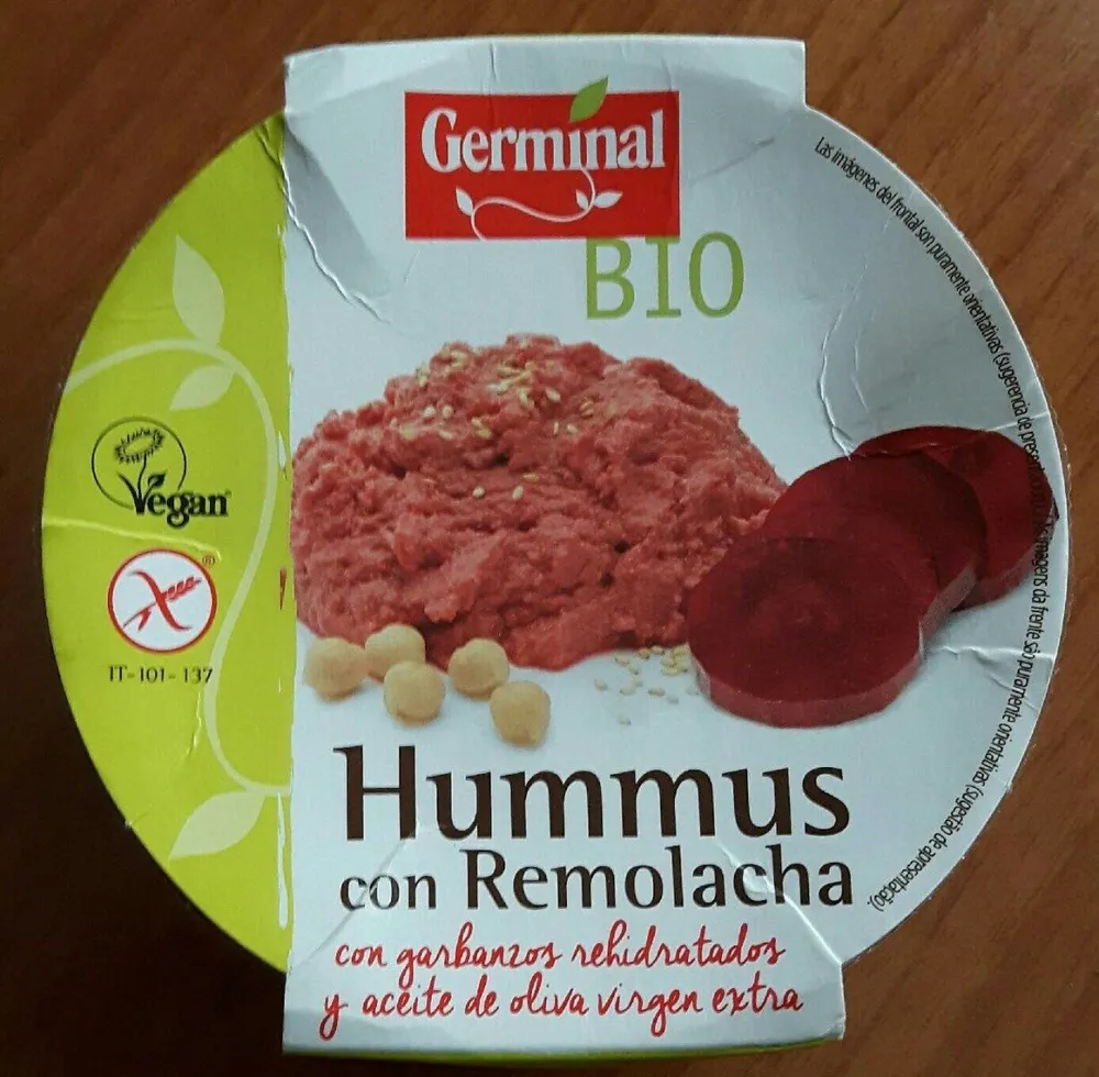Humus con Remolacha