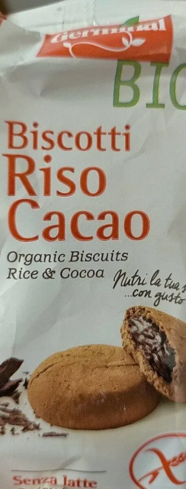 Biscotti riso cacao
