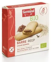 Barre fourrée cacao quinoa sans gluten