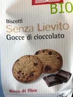 Biscotti senza lievito gocce di cioccolato