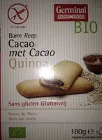 Barres quinoa fourrées au chocolat