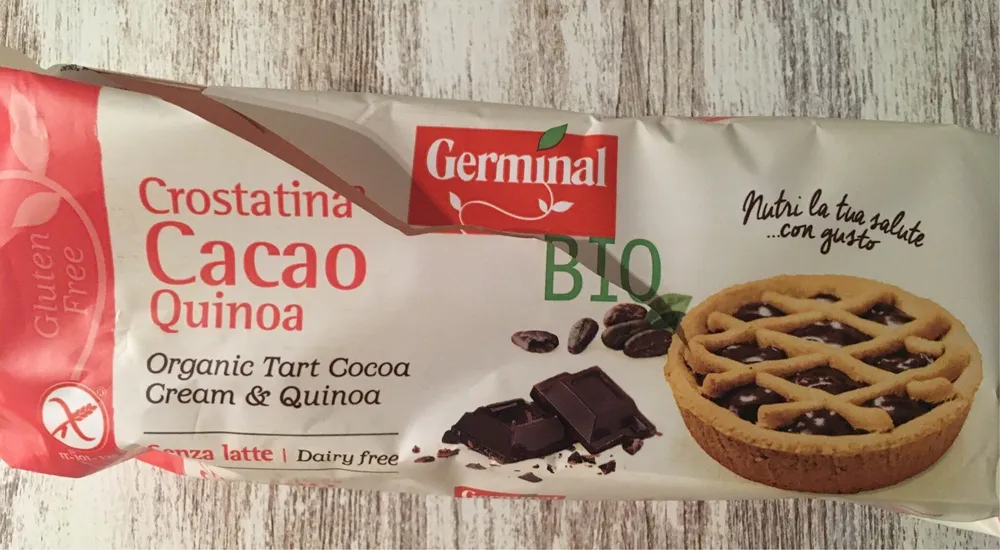Crostatina cacao quinoa