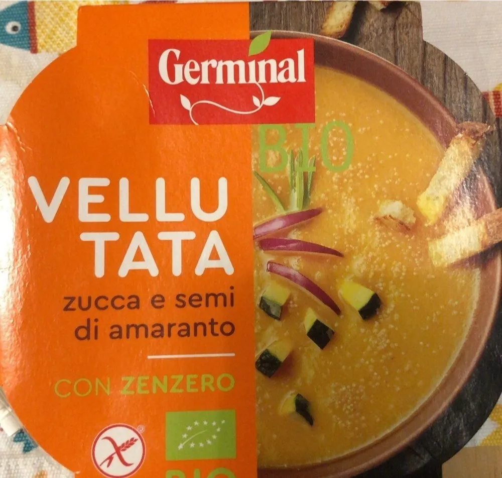 Vellutata zucca e semi di amaranto