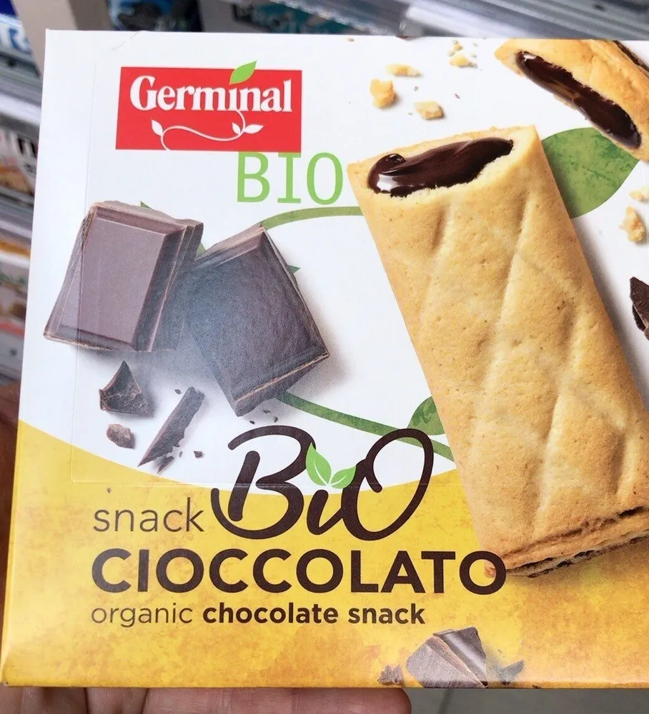 Snack bio cioccolato