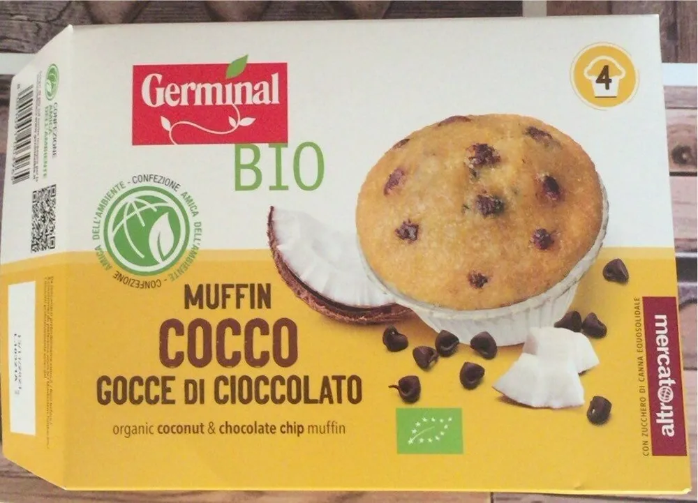 Muffin Cocco Gocce di Cioccolato