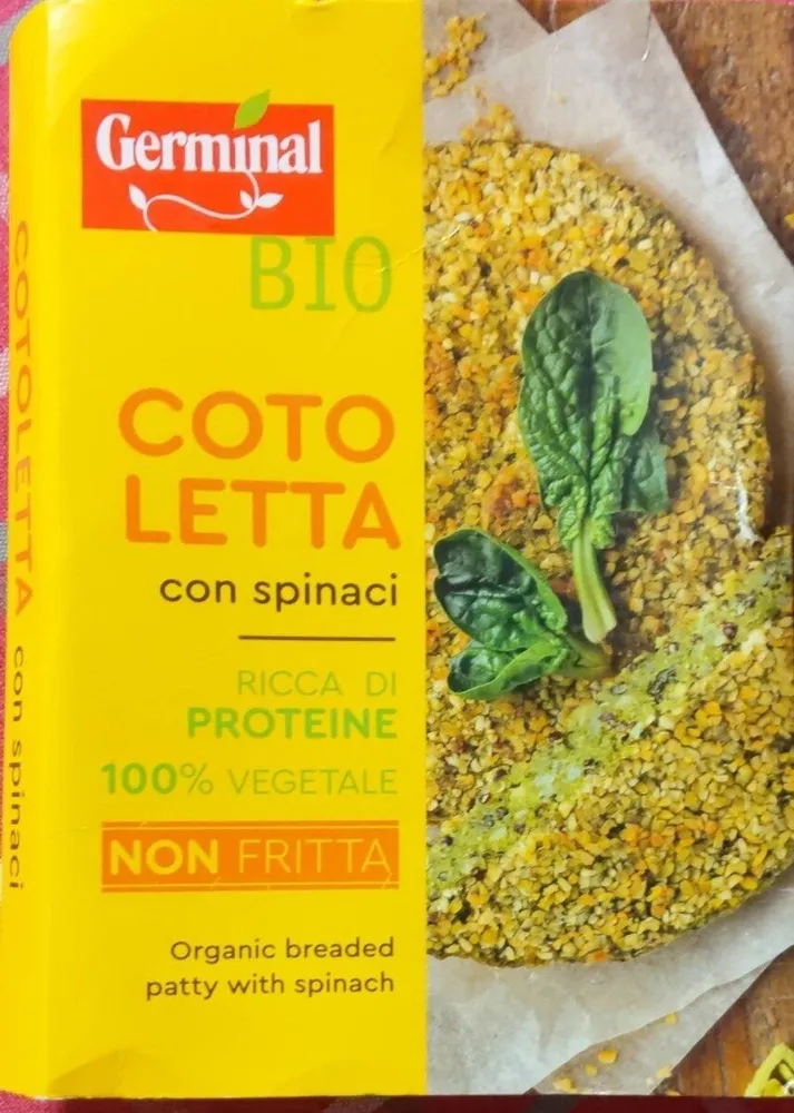 Cotoletta con spinaci