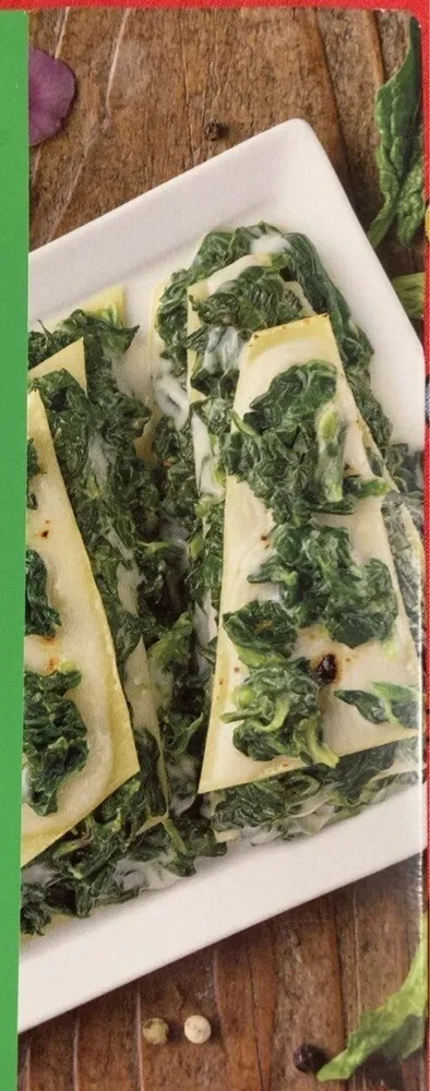 lasagna con spinaci
