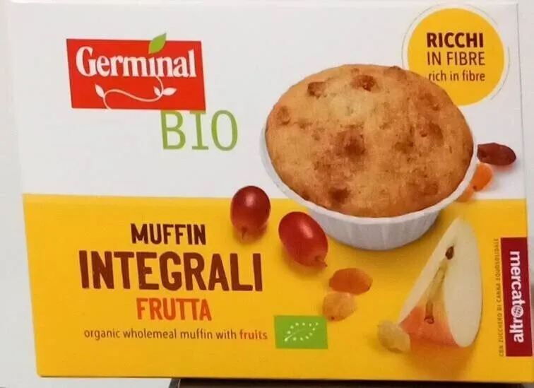 Muffin integrali frutta