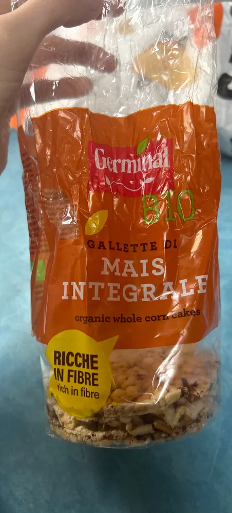 Gallette di mais integrale