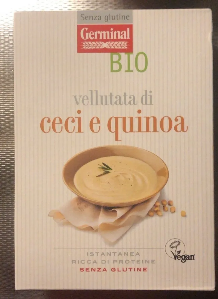 Vellutata di ceci e quinoa