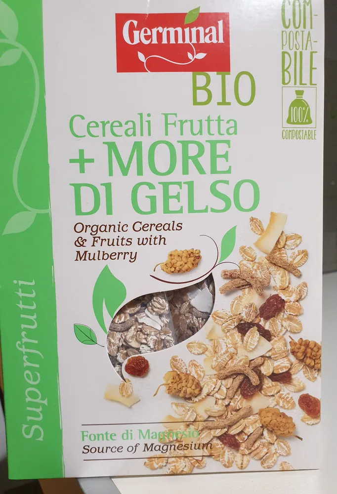 cereali frutta + more di gelso