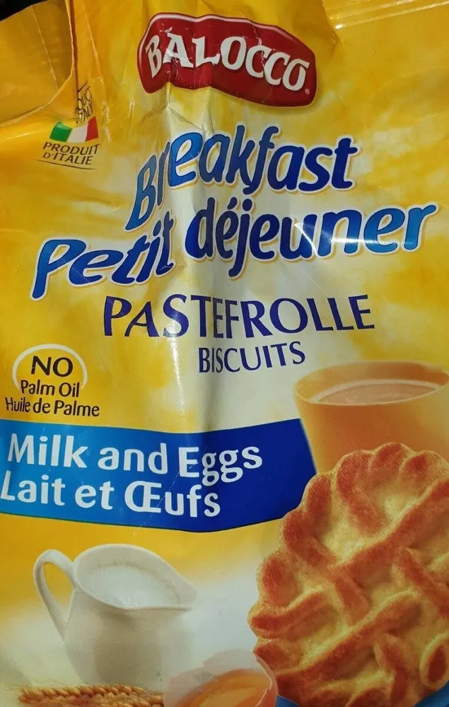 Petit-déjeuner  biscuits