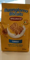 Balocco milk and sugar grains