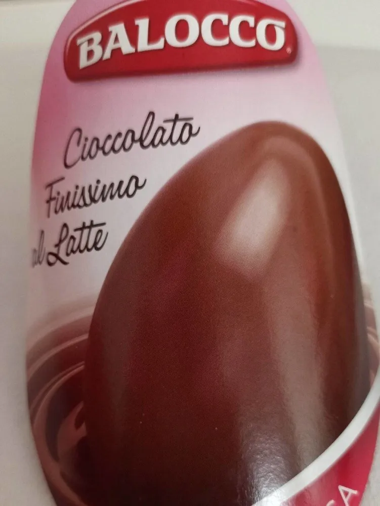 Uovo cioccolato al latte