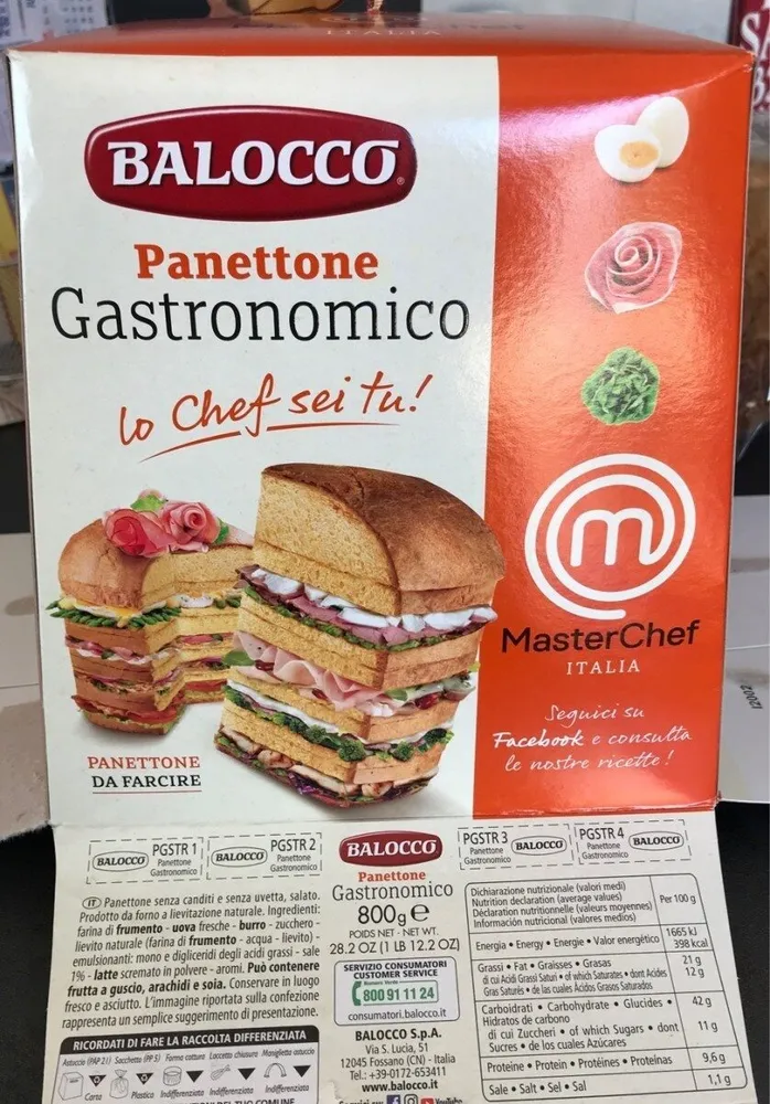 Panettone gastronomico