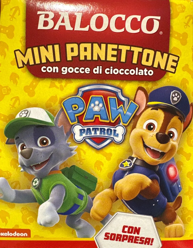 Mini Panettone Paw Patrol