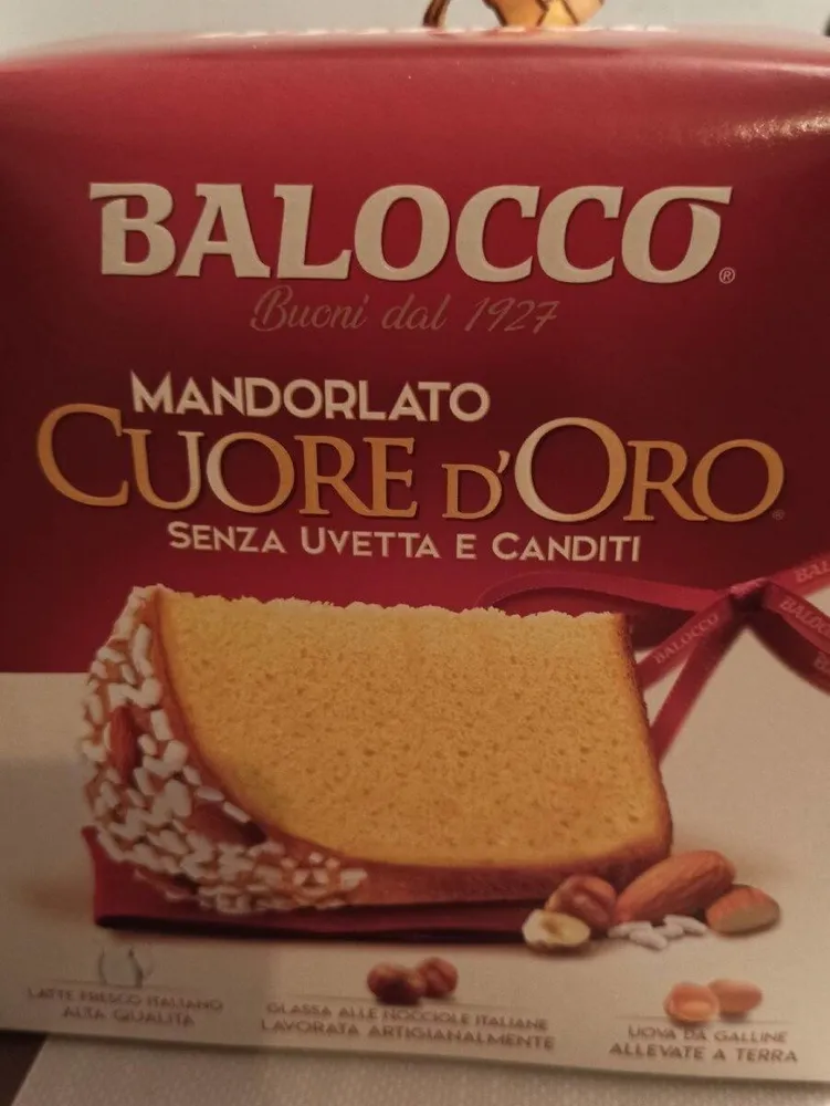Panett. mandorl. c. d'oro KG1 Bal