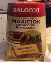 Pandoro maxiciok pistacchio e nocciola