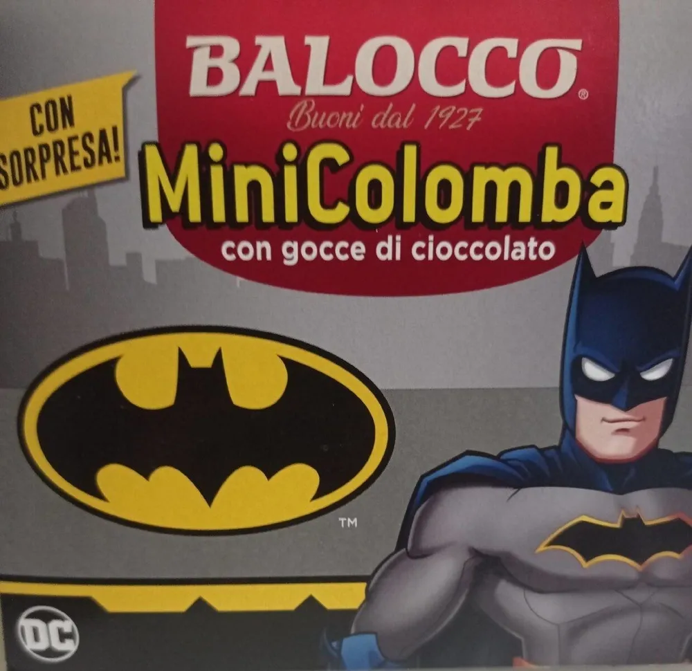 MiniColomba con gocce di cioccolato