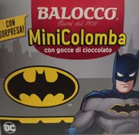 MiniColomba con gocce di cioccolato